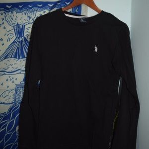 US Polo Black Long Sleeve